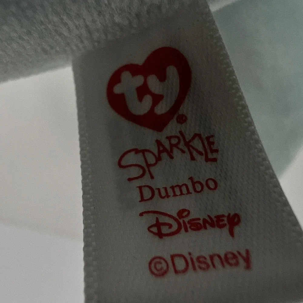 Ty‎ Sparkle Disney Dumbo Plush 10 Inch Stuffed Animal Elephant Soft Toy